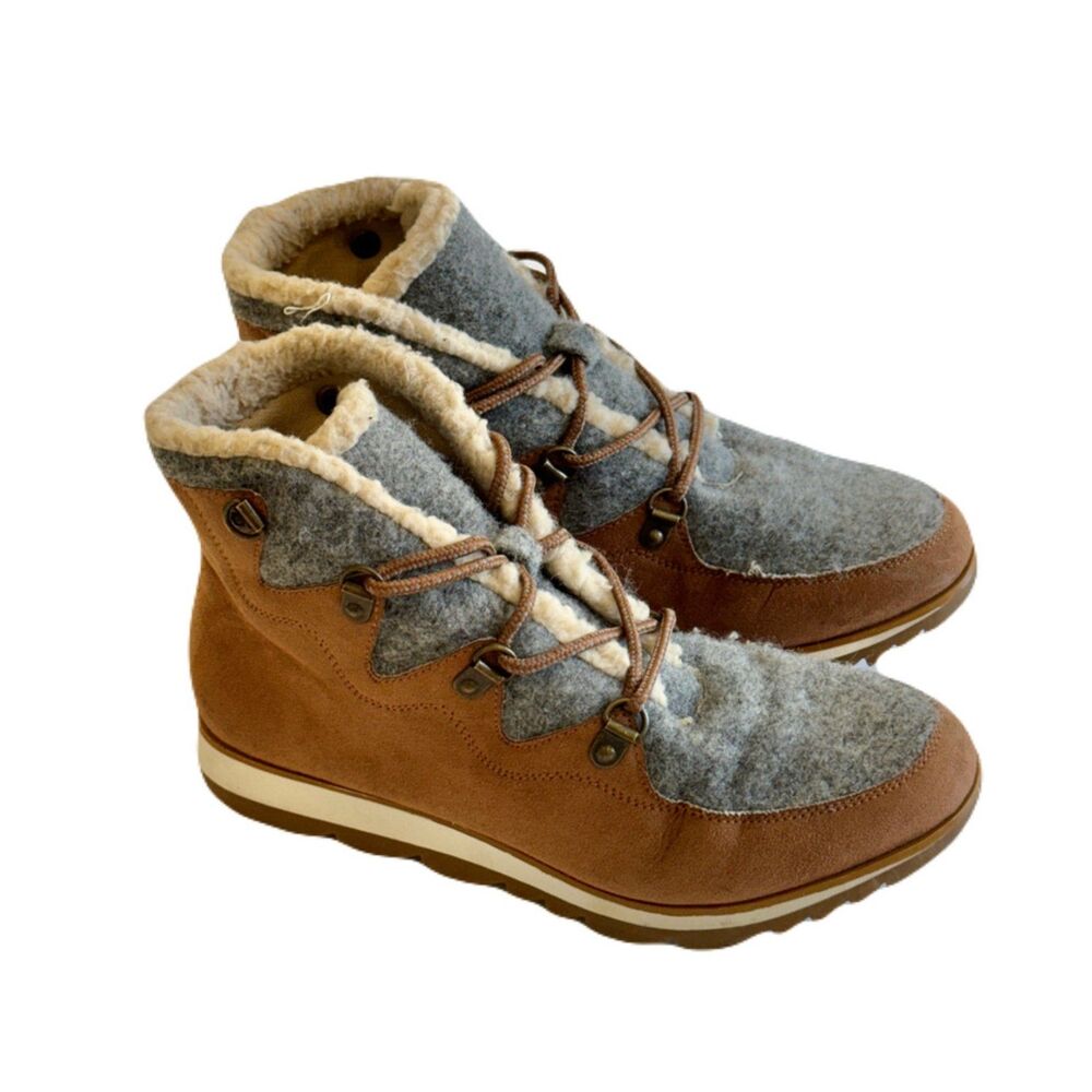 Sonoma Goods For Life Women’s Orpington Hiking Boots Size 7M Cognac Comfort
